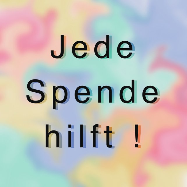 Jede Spende hilft